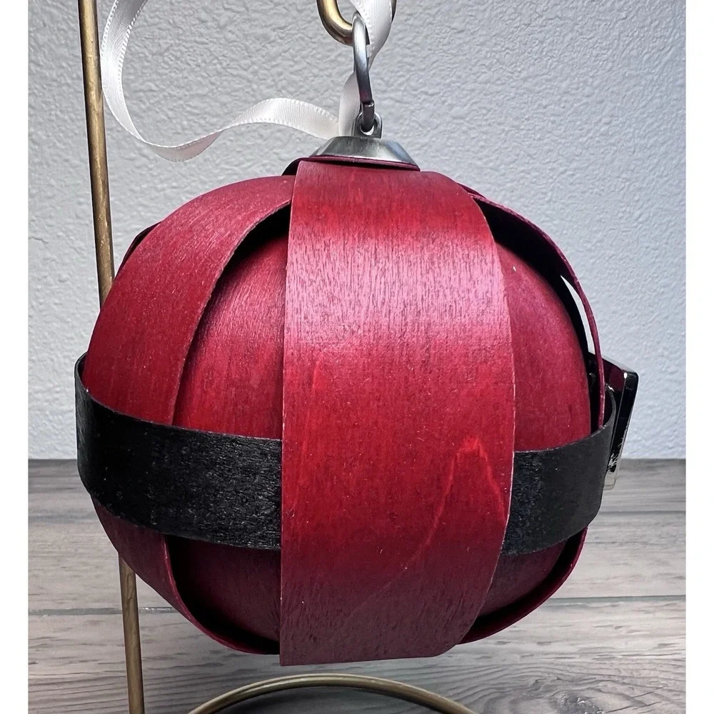 Longaberger 2013 Santa Belly Basket Christmas Ornament